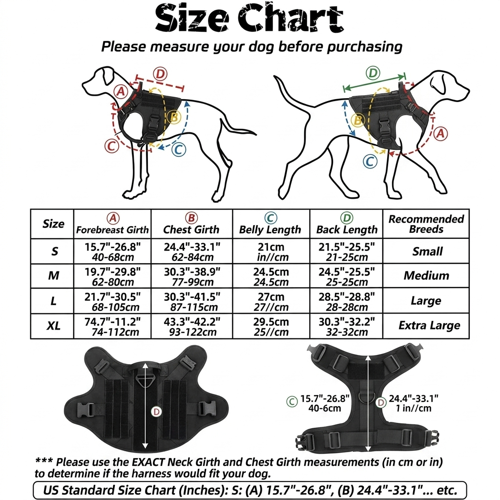 K9Nova⢠No Pull Tactical Dog Harness